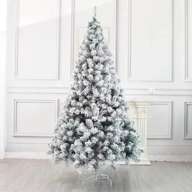White Cedar Flocking Snowy Christmas Tree