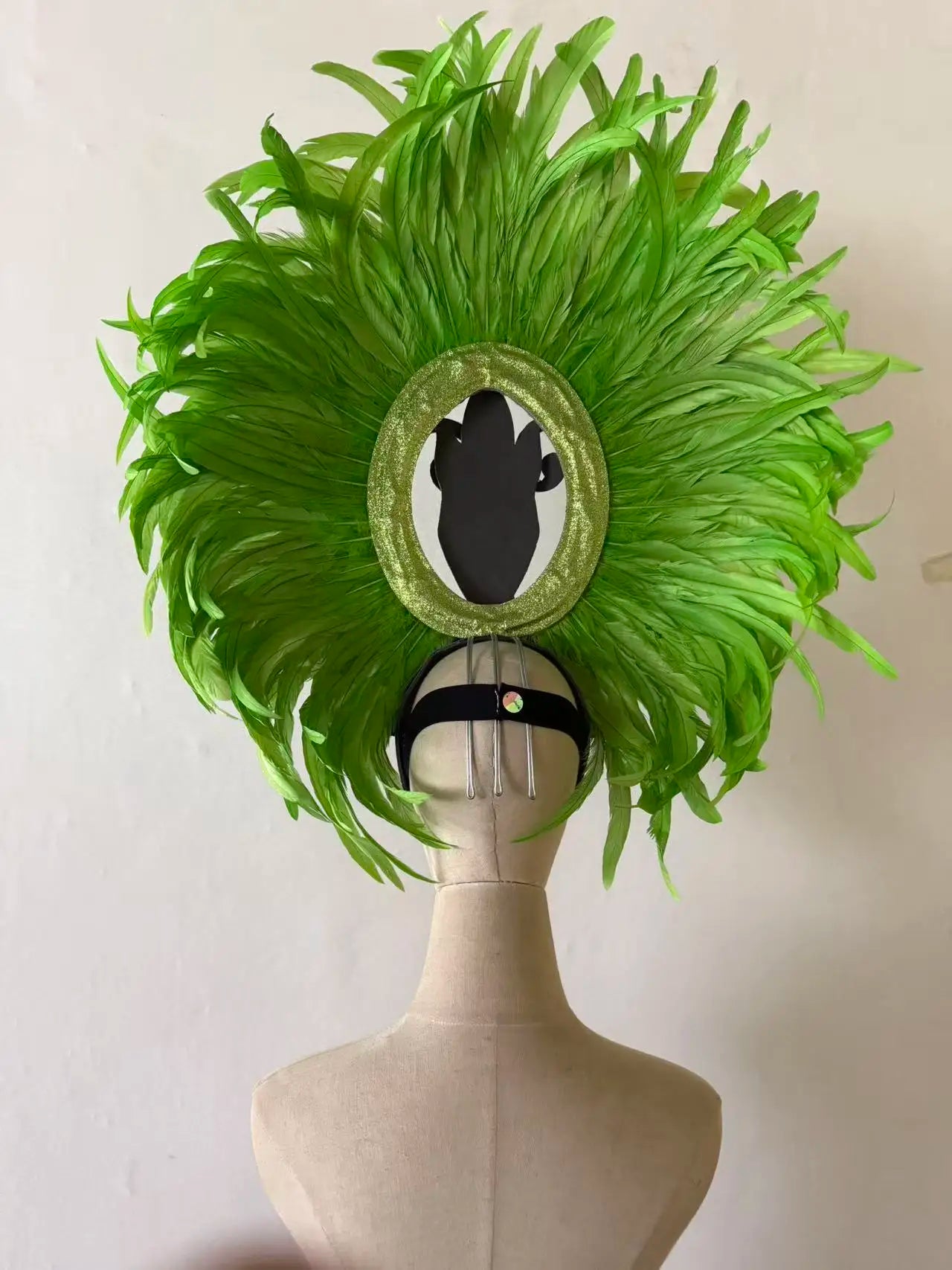 The Stardust Copacabana Feather Crown – Samba Parade Headdress