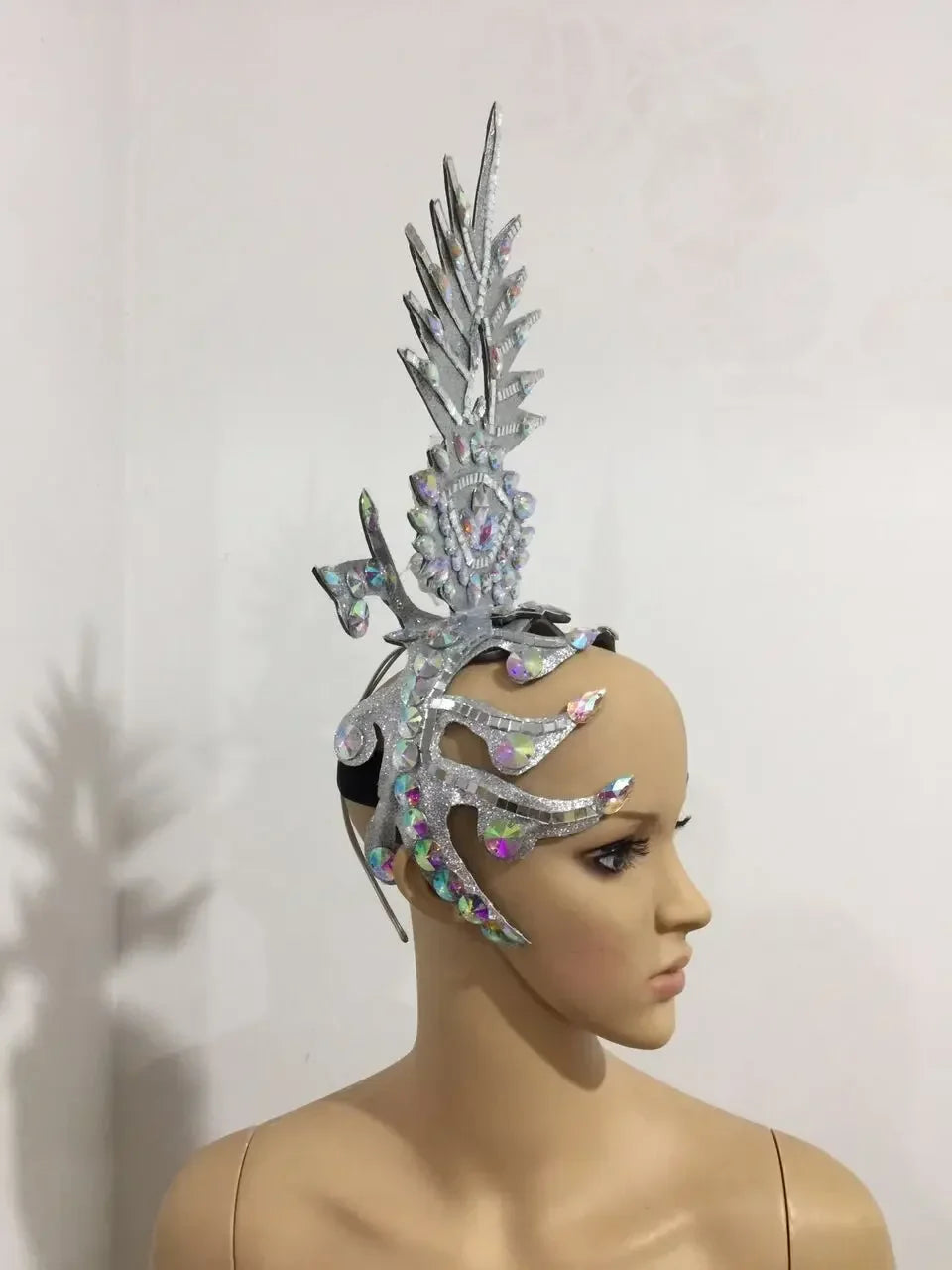 The Stardust Dionysia – Carnival & Samba Feathered Masque Ball Crown