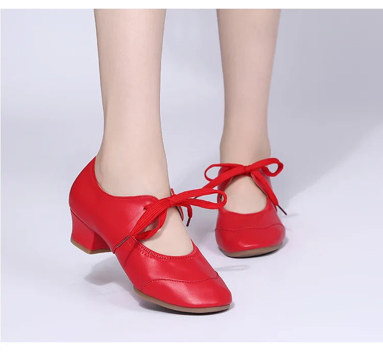 The Stardust Encore Practice Oxford – Leather Latin & Jazz Dance Shoe