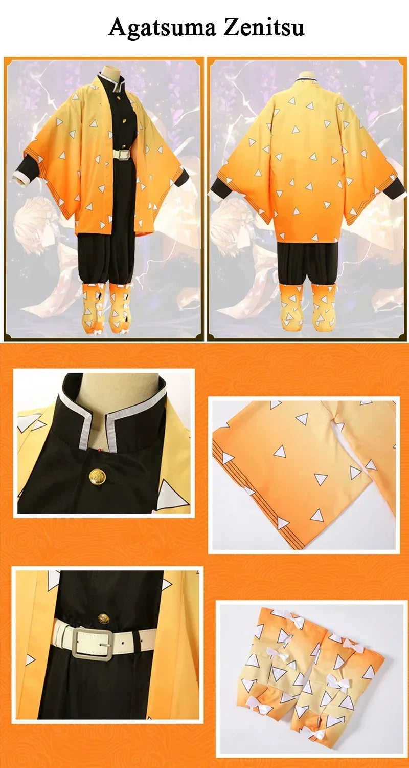 Demon Slayer Kids Cosplay Costume – Tanjiro, Nezuko & Shinobu Outfit