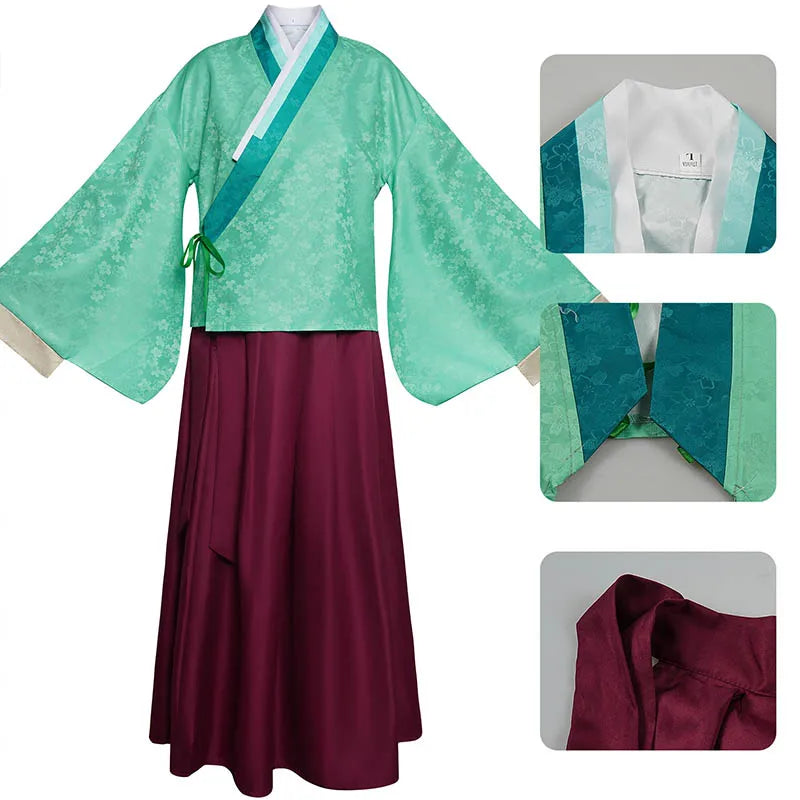Maomao Anime Cosplay Costume – Kimono Outfit Set