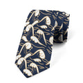 Fun and novel lobster and crab picture design tie fashion animal print men's tie wedding party Halloween shirt accessories