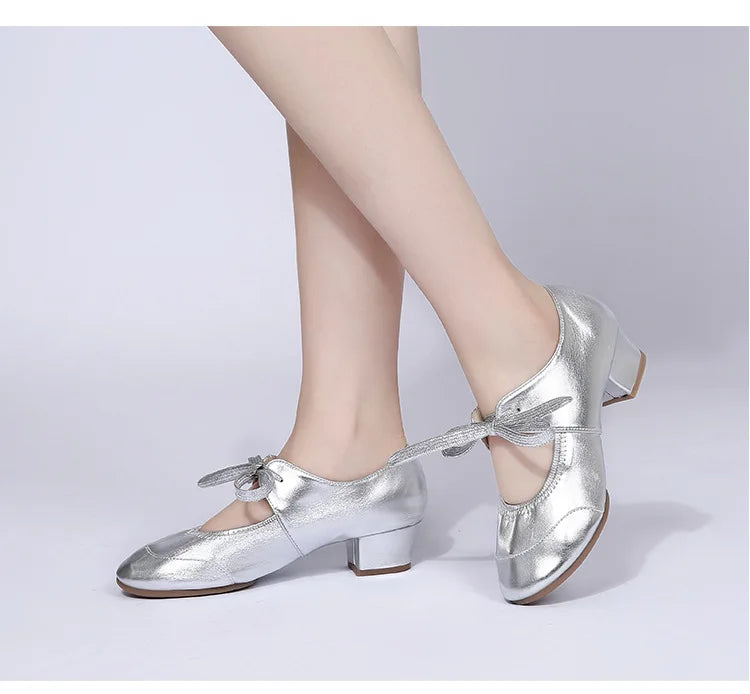 The Stardust Encore Practice Oxford – Leather Latin & Jazz Dance Shoe