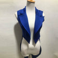 The Stardust Sapphire Showman – Sleeveless Cabaret Tailcoat