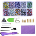 Fast-Heated Hotfix Rhinestone Applicator Wand Tool Kit
