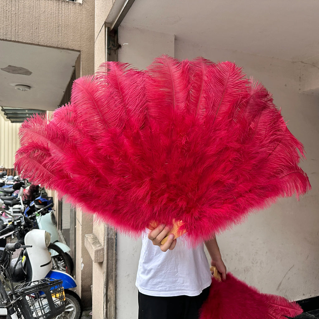 130CM Ostrich Feather Fans