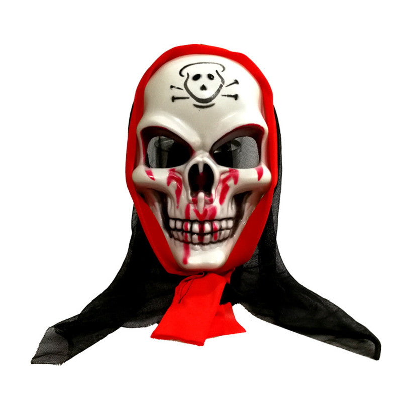 Kids Grim Reaper Costume with Glowing Red Eyes – Halloween Phantom Outfit