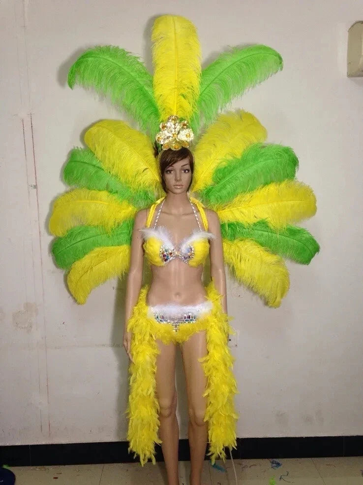 The Stardust Victoria Sovereign – Deluxe Angel Feather Wing & Headdress Stage Costume Set