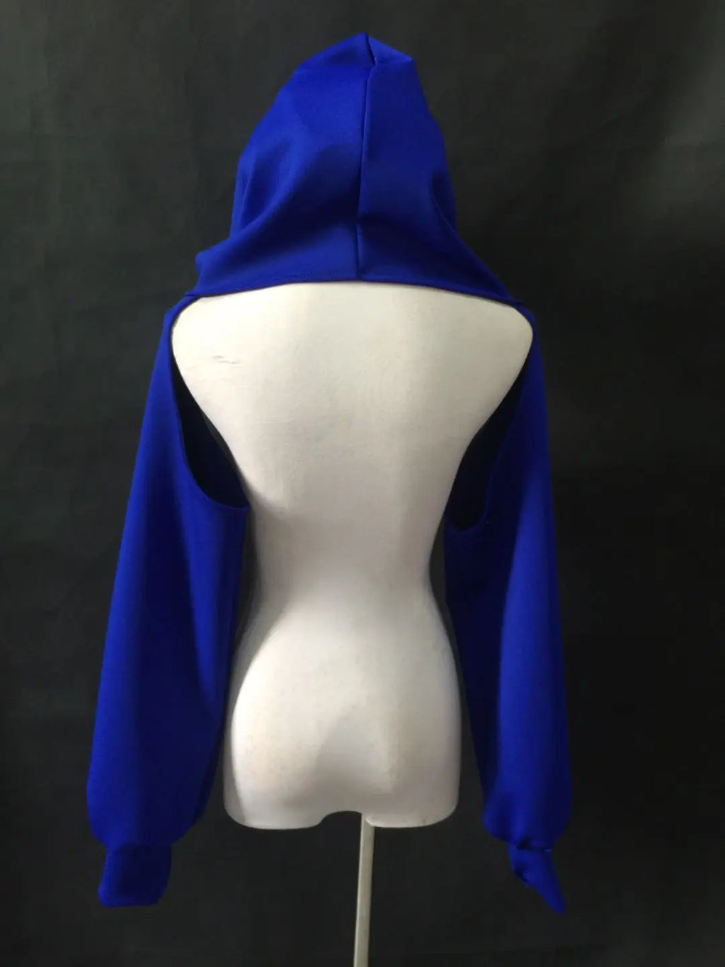 The Stardust Kinetic Cyber Hoodie – Cropped Gogo & Streetwear Dance Top