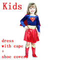 Adult Kids Superhero Halloween Clothes