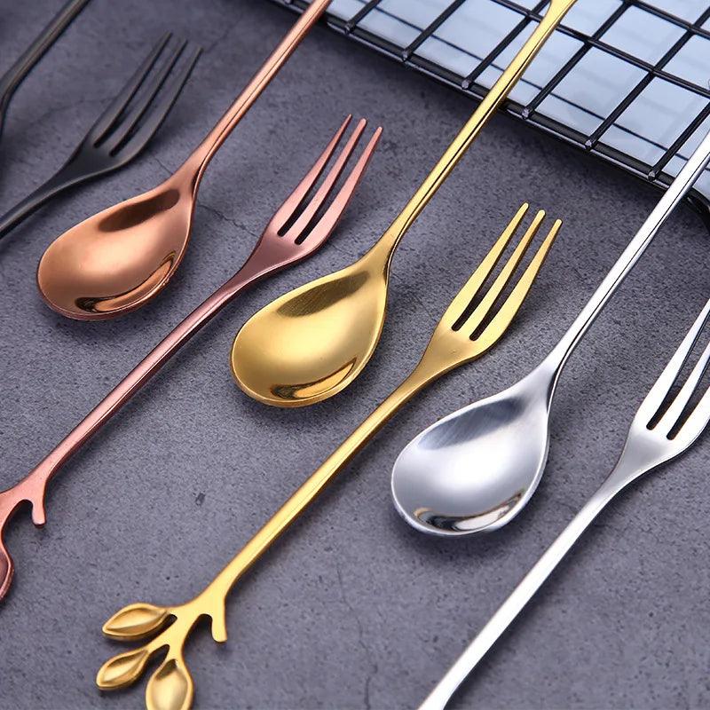 Stainless Steel Flatware Set for One