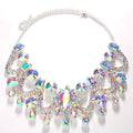 Rhinestone Statement Necklace