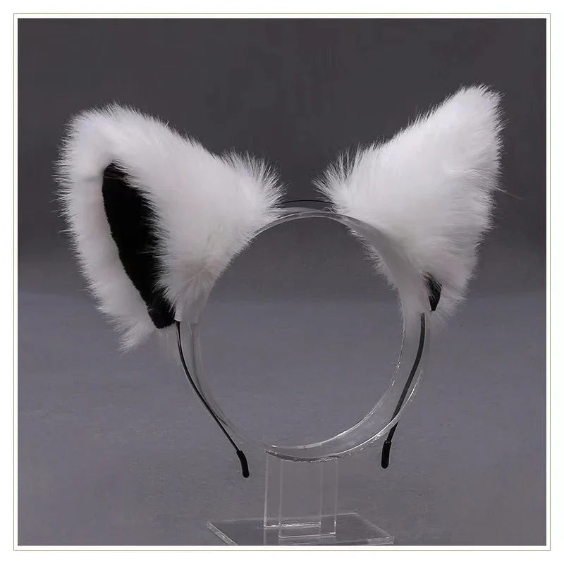 Lolita Cat & Fox Ear Cosplay Headband for Women & Girls