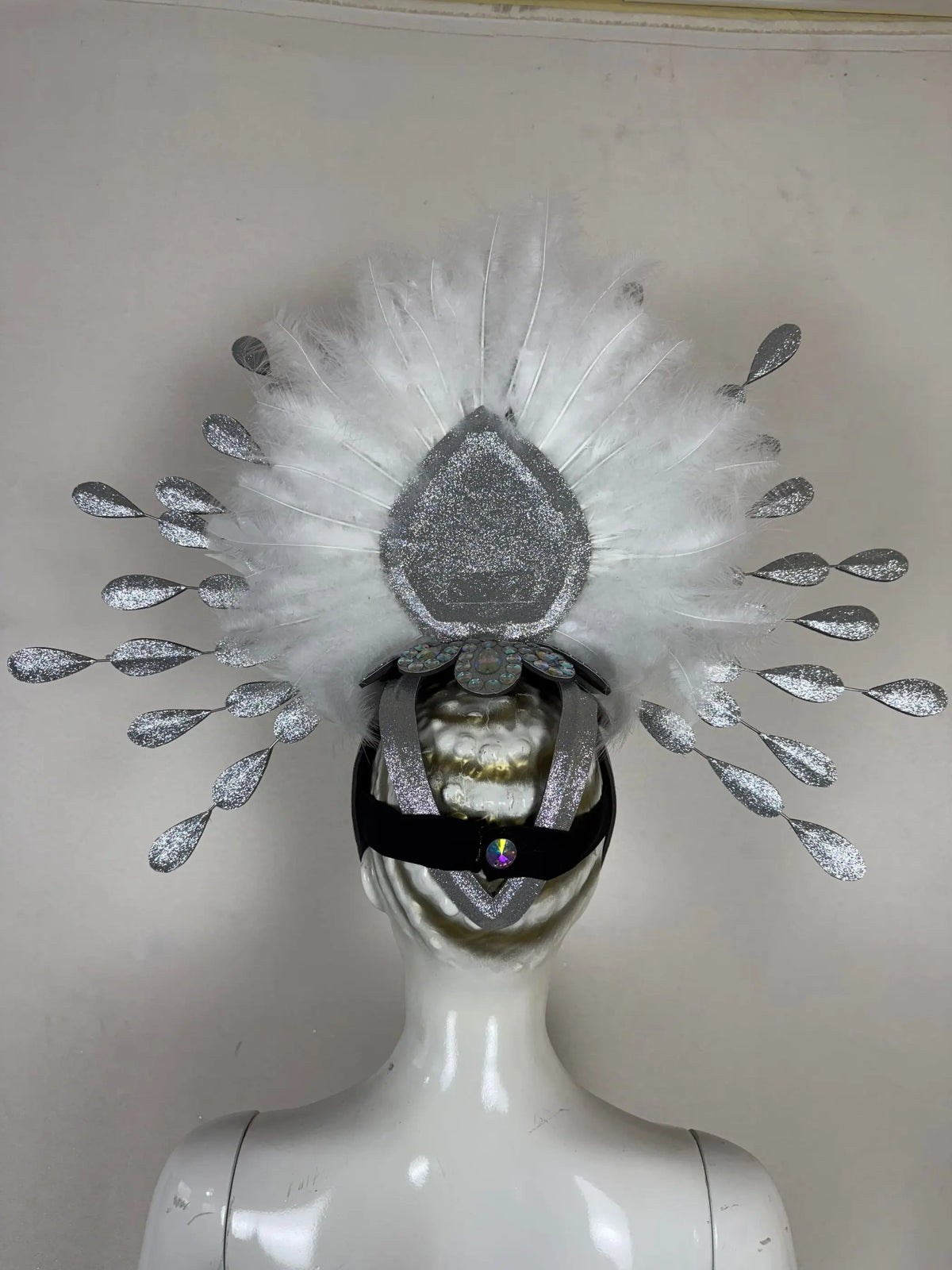 The Stardust Dionysia – Silver Starburst Carnival & Masque Ball Headdress