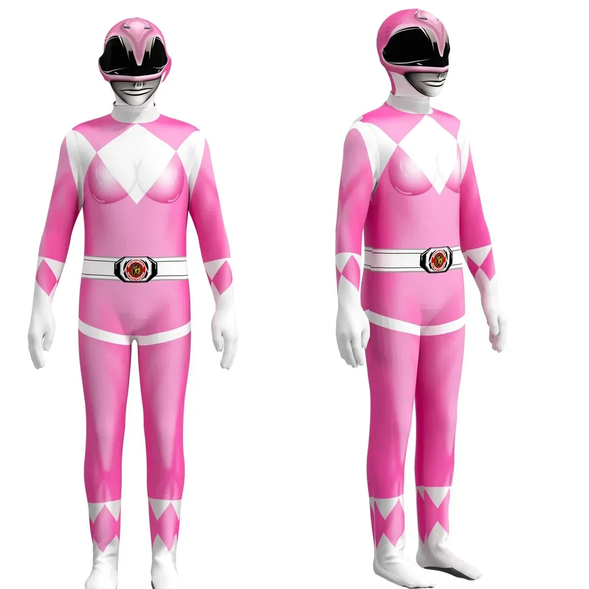 Power Samurai Sentai Rangers Costume – Superhero Cosplay Jumpsuit