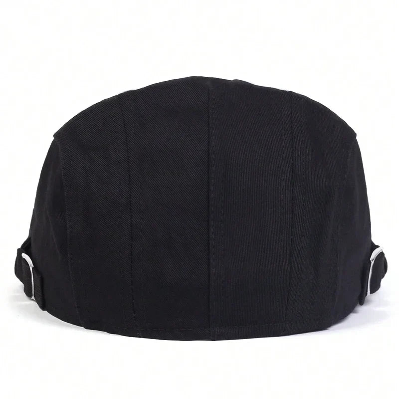 British Newsboy Flat Cap for Casual Vintage Outdoor Style