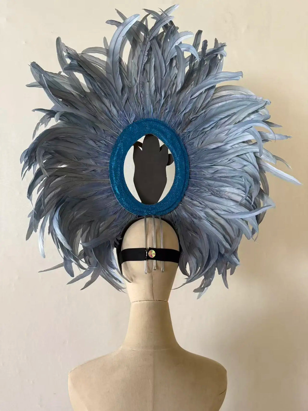 The Stardust Copacabana Feather Crown – Samba Parade Headdress