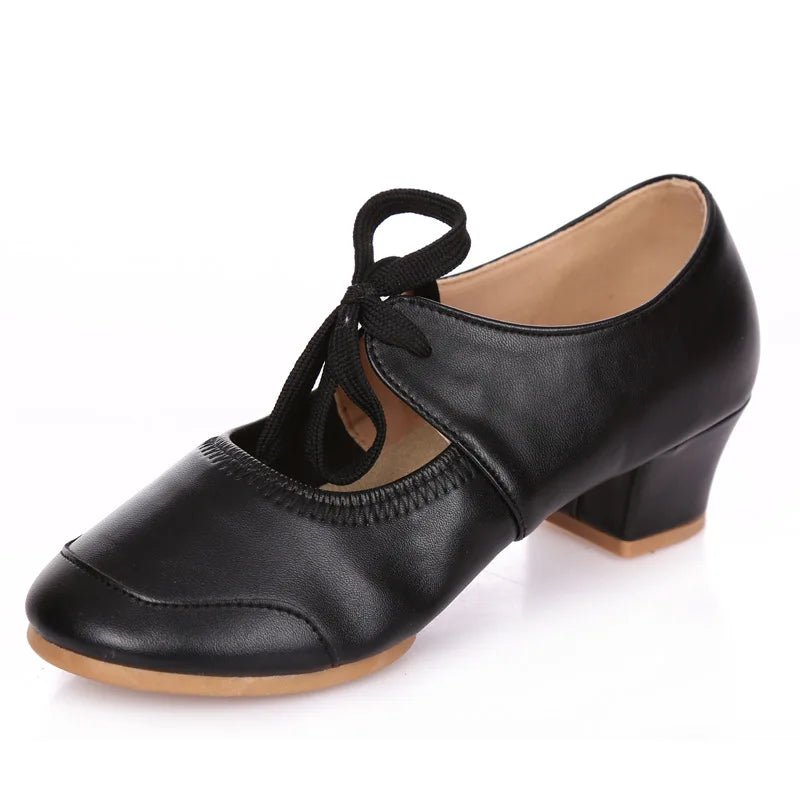 The Stardust Encore Practice Oxford – Leather Latin & Jazz Dance Shoe
