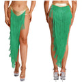 Women Cleopatra Egyptian Queen Cosplay Costume Belly Dancing Indian Dance Tassel Skirt Built-in Briefs for Halloween Carnival