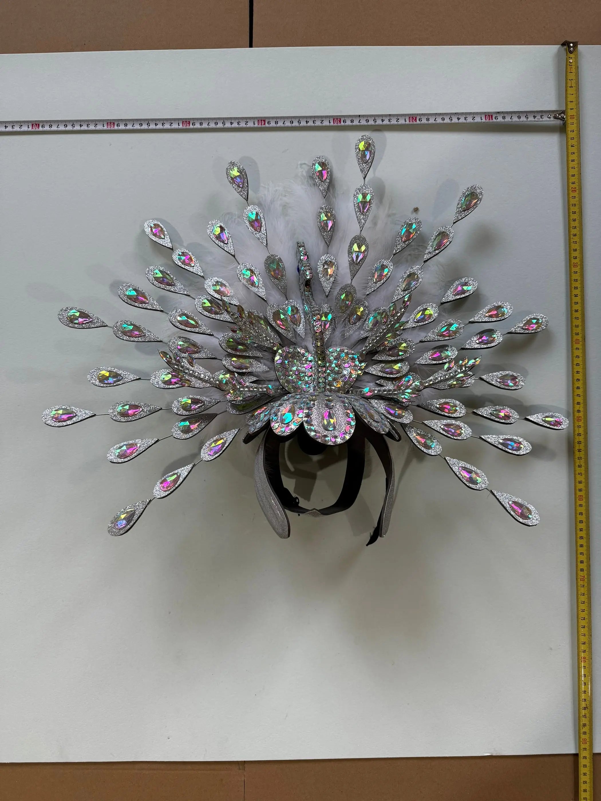 The Stardust Dionysia – Silver Starburst Carnival & Masque Ball Headdress