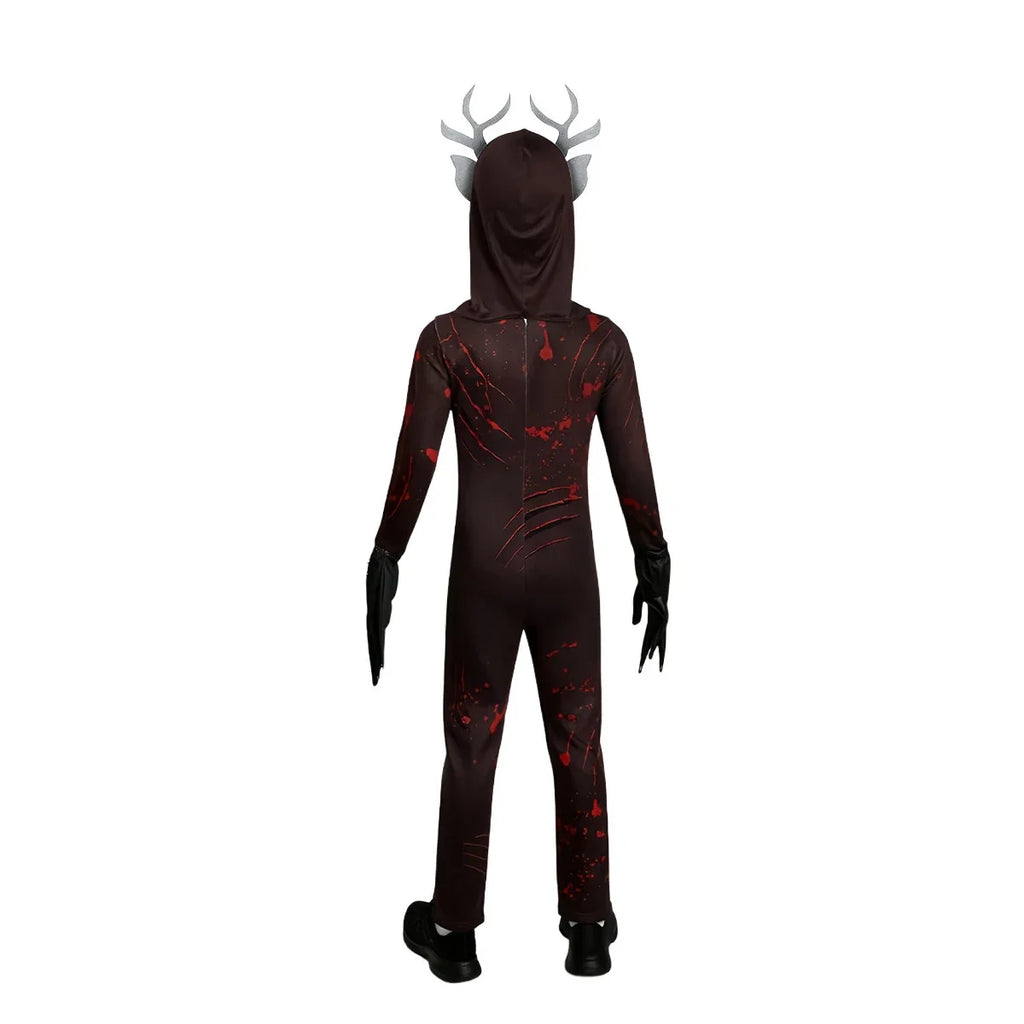 Kids Deer Owl Cosplay Costume Jumpsuit – Animal Outfit