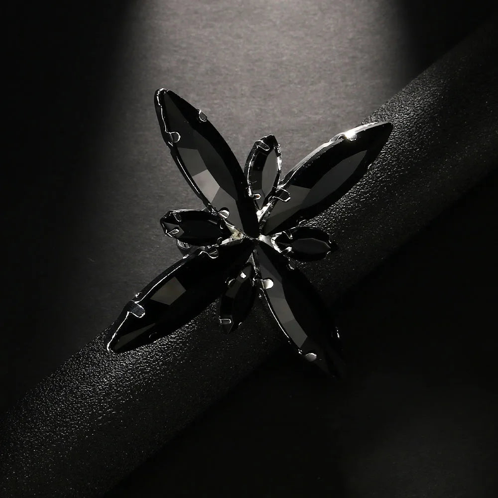 Rhinestone Star Fashion Finger Rings