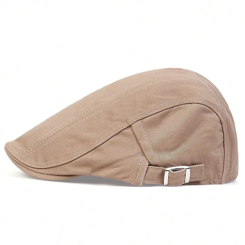 British Newsboy Flat Cap for Casual Vintage Outdoor Style