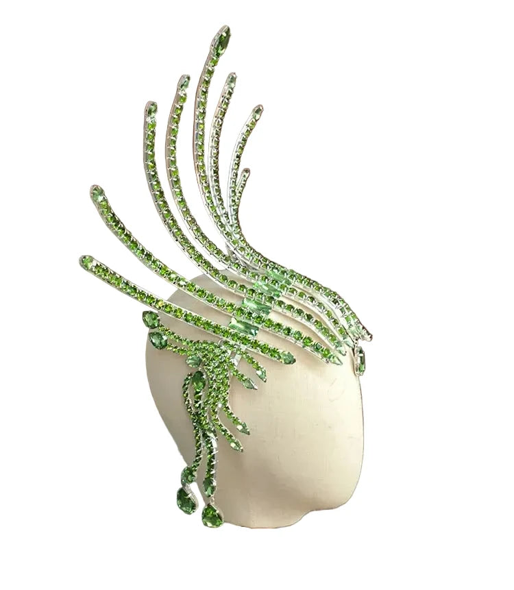 Rhinestone Showgirl Headpiece
