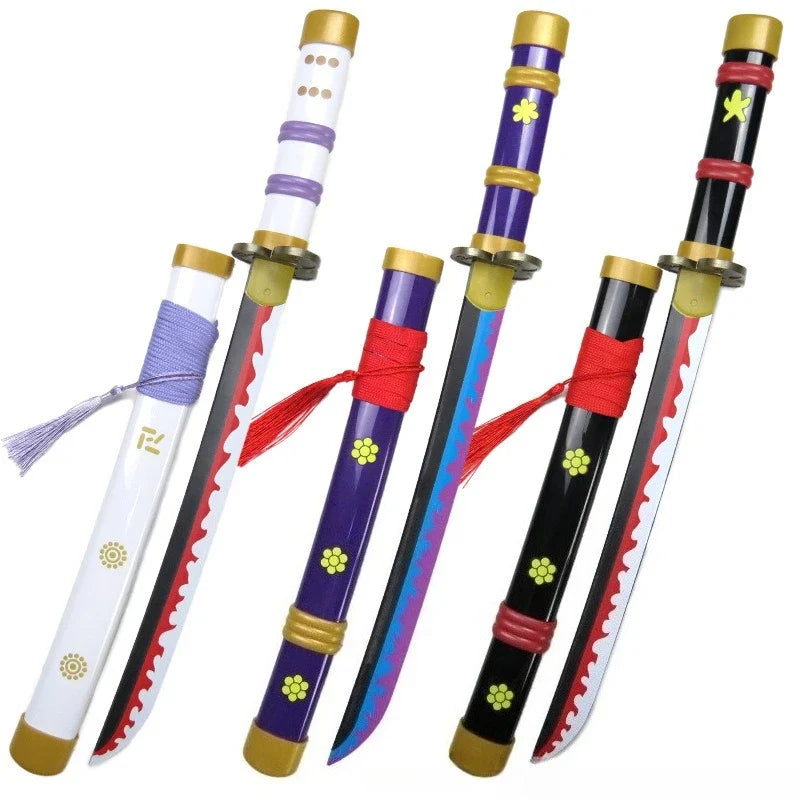Zoro Katana Sword Model – Wooden Anime Cosplay Prop with Sheath