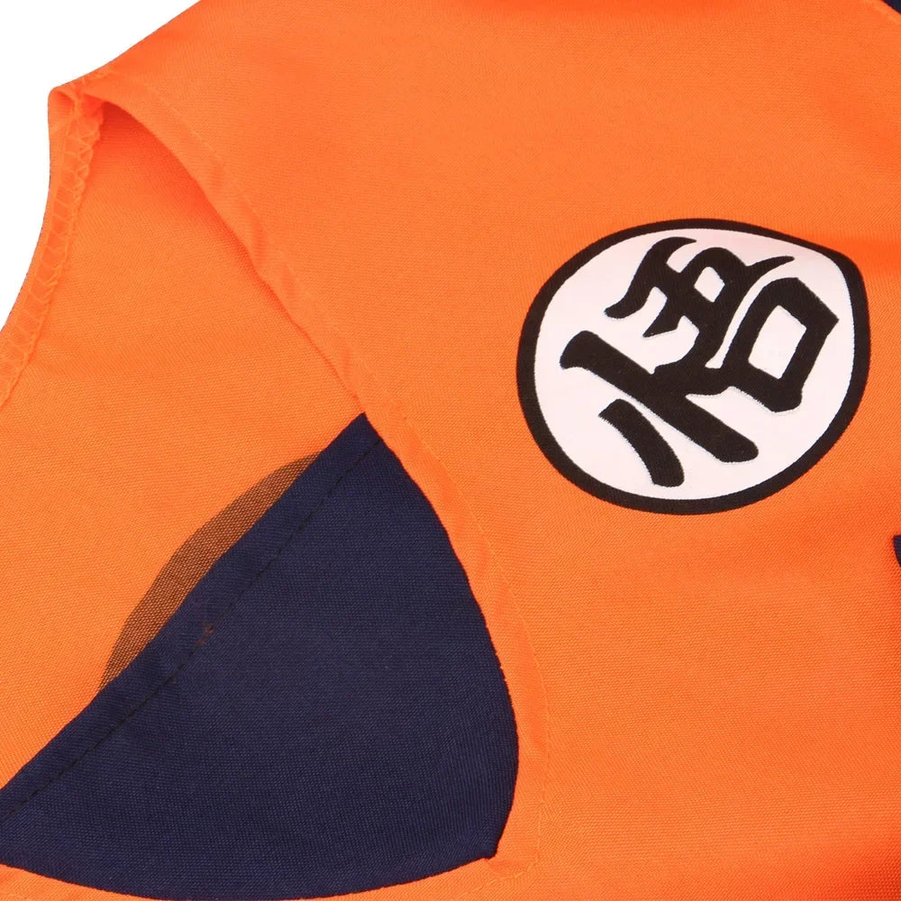 Son Goku Anime Cosplay Costume Set – Kids & Adult Outfit