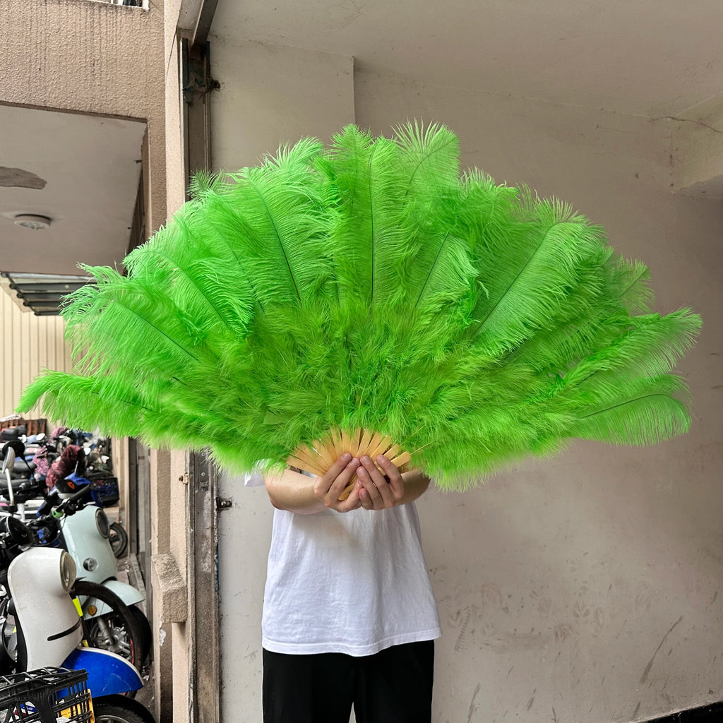 100CM Ostrich Feather Fans
