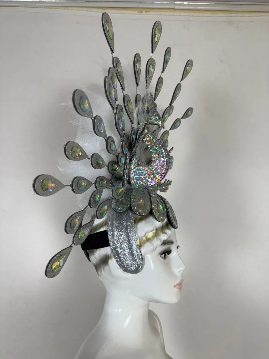 The Stardust Dionysia – Silver Starburst Carnival & Masque Ball Headdress