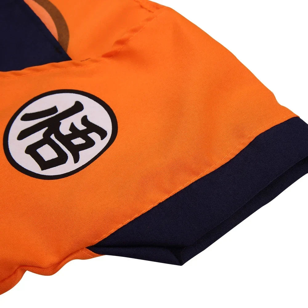 Son Goku Anime Cosplay Costume Set – Kids & Adult Outfit