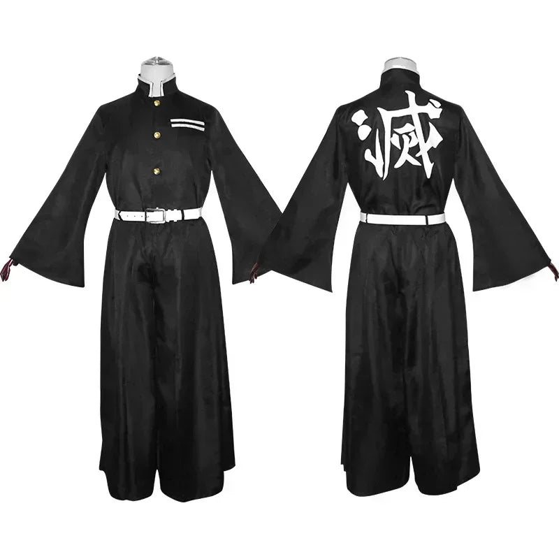 Tokito Muichiro Anime Cosplay Costume – Demon Slayer Uniform with Wig Set