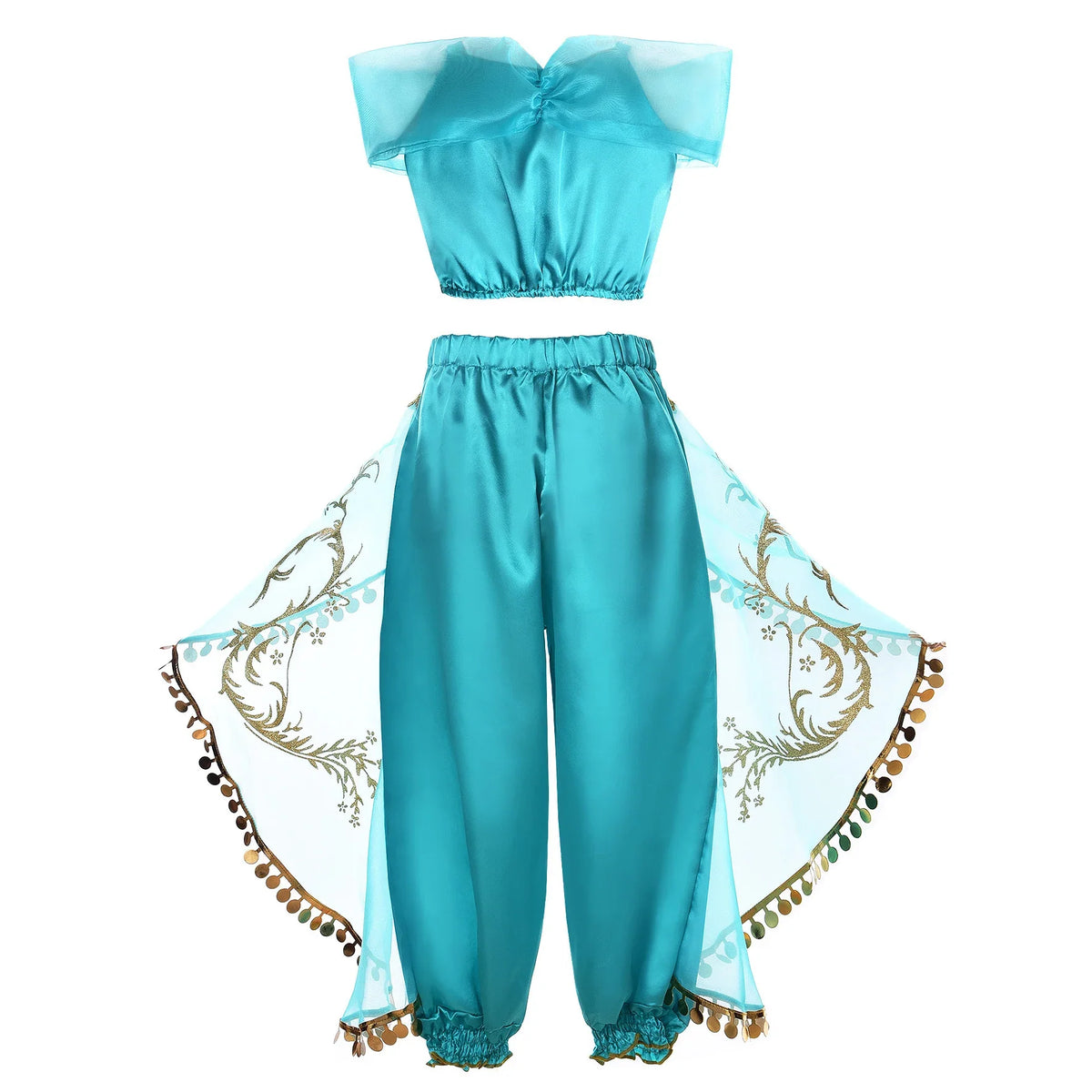 Princess Jasmine Cosplay Dress Up Halloween Costume