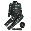 Kids Army Soldier Costume Set – Camouflage Military Outfit