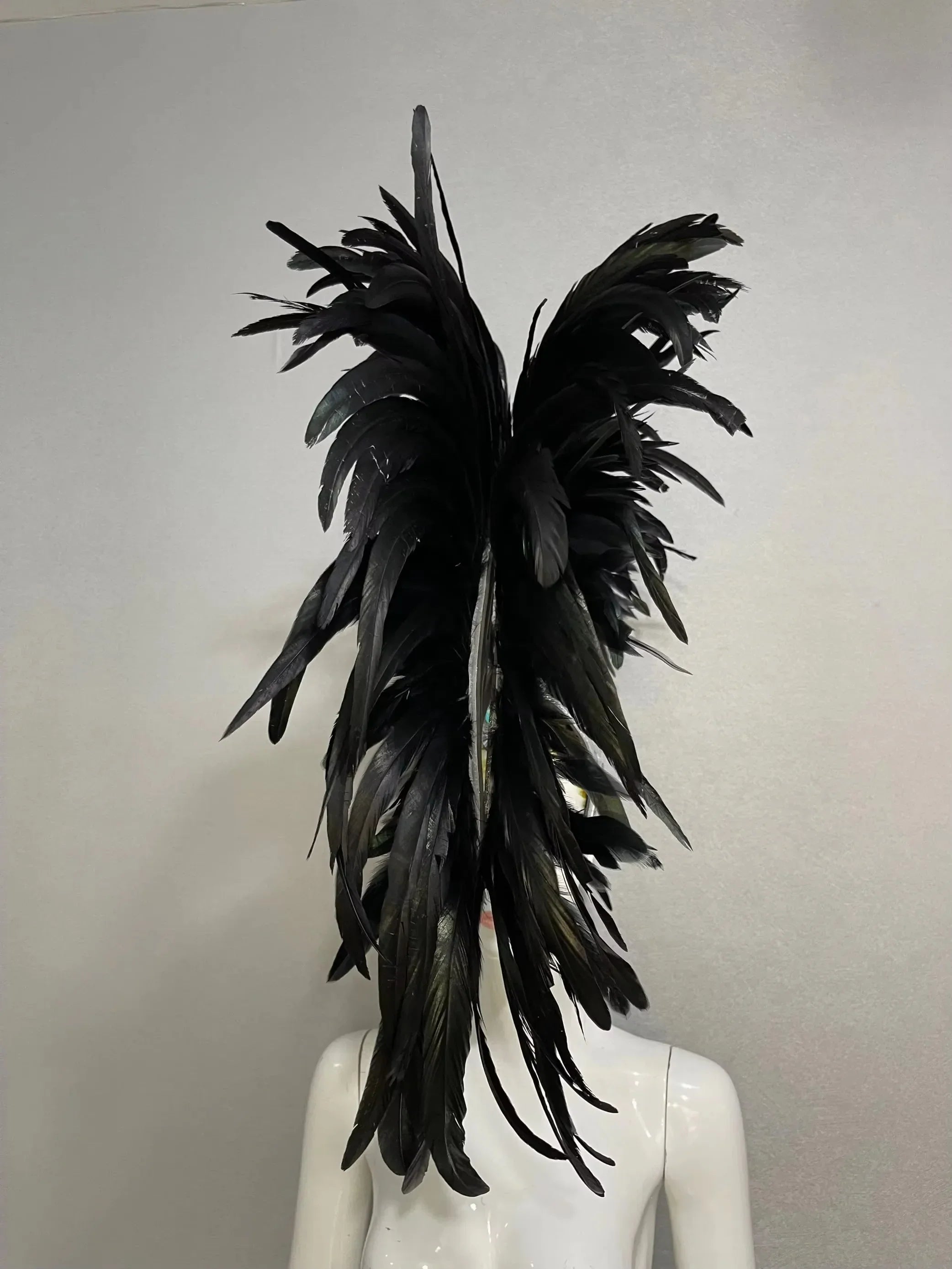 FASHIONABLE AND EXQUISITE HEADDRESS FEATHERS SAMBA DANCE CARNIVAL HALLOWEEN PARTY LATIN DANCE BAR PERFORMANCE HAT MASQUERADE