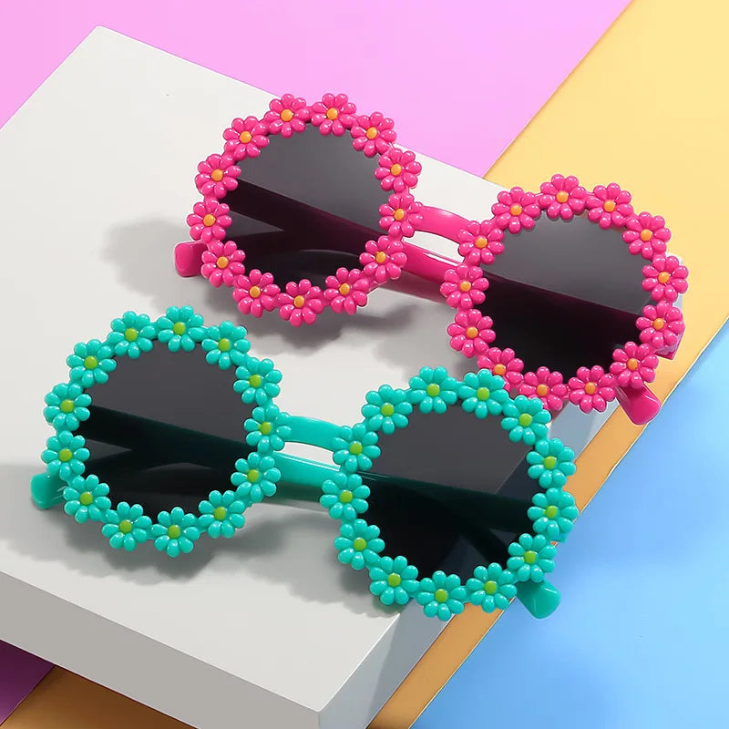 Kids Daisy Flower UV400 Sunglasses for Boys & Girls