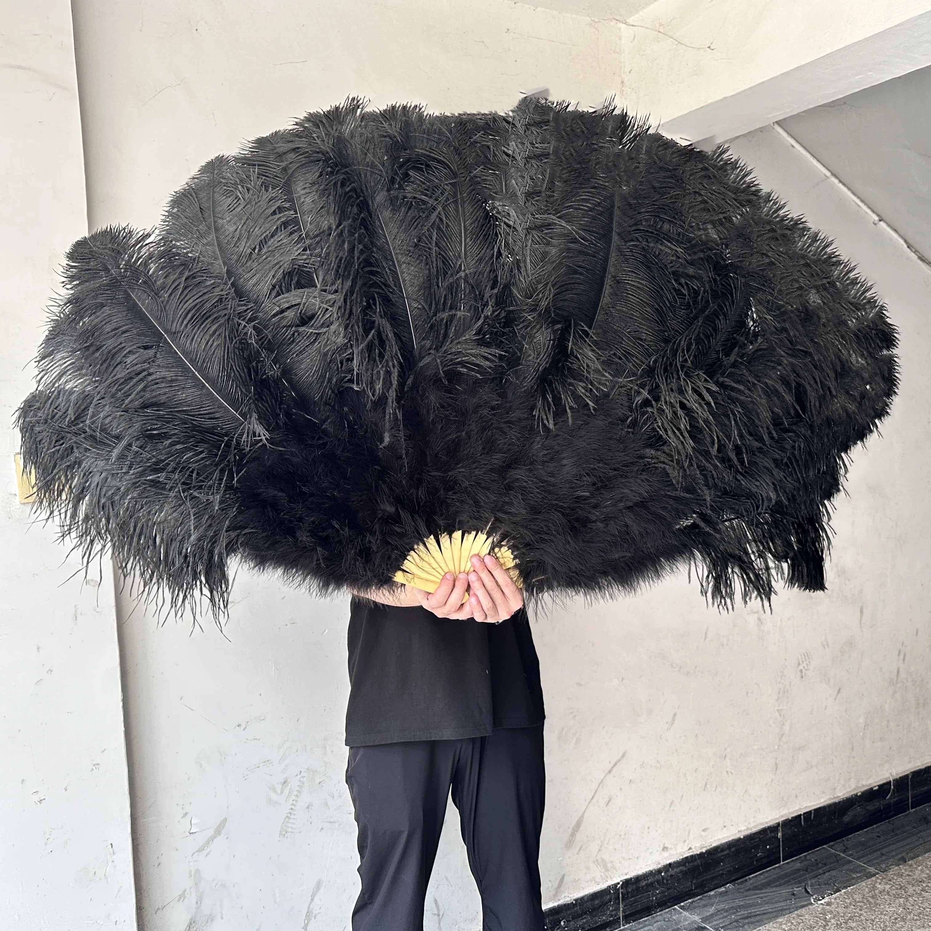 100CM Ostrich Feather Fans