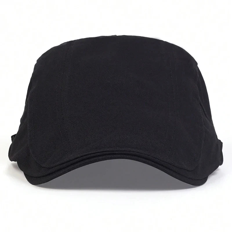 British Newsboy Flat Cap for Casual Vintage Outdoor Style