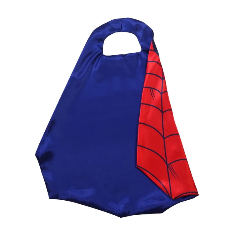 Kids Spider Superhero Cape & Mask Costume Set