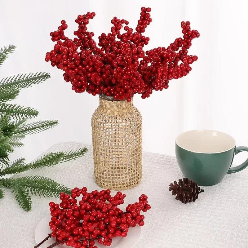 Artificial Christmas Berry Branch Picks, 1 to 20 Pieces