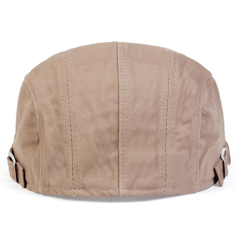 British Newsboy Flat Cap for Casual Vintage Outdoor Style