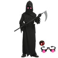 Kids Grim Reaper Costume – Skeleton Glow Halloween Outfit
