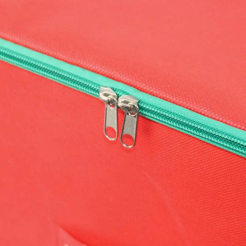 Red Christmas Compartment Storage Container