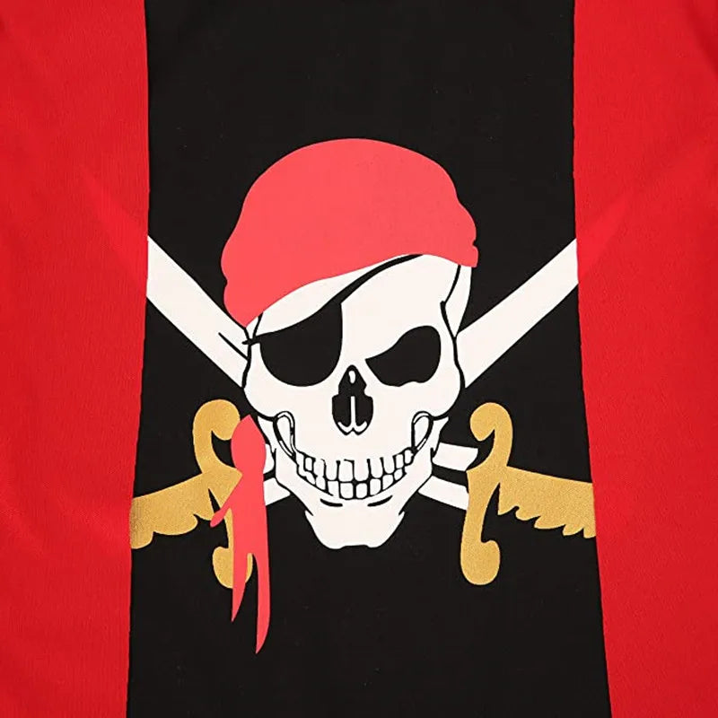 Kids Pirate Captain Costume Set – Adventure Dress Up Outfit