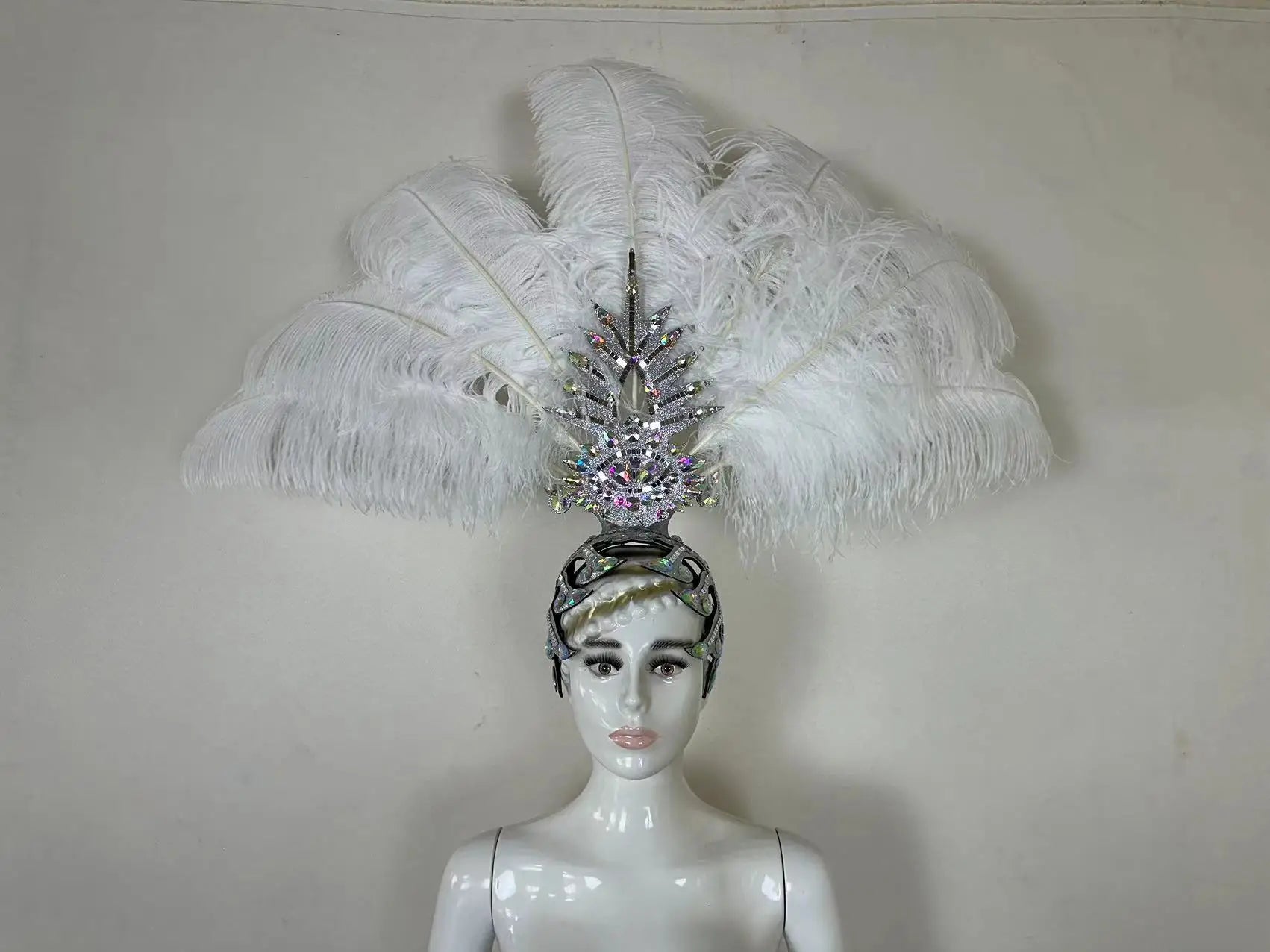 The Stardust Dionysia – Carnival & Samba Feathered Masque Ball Crown