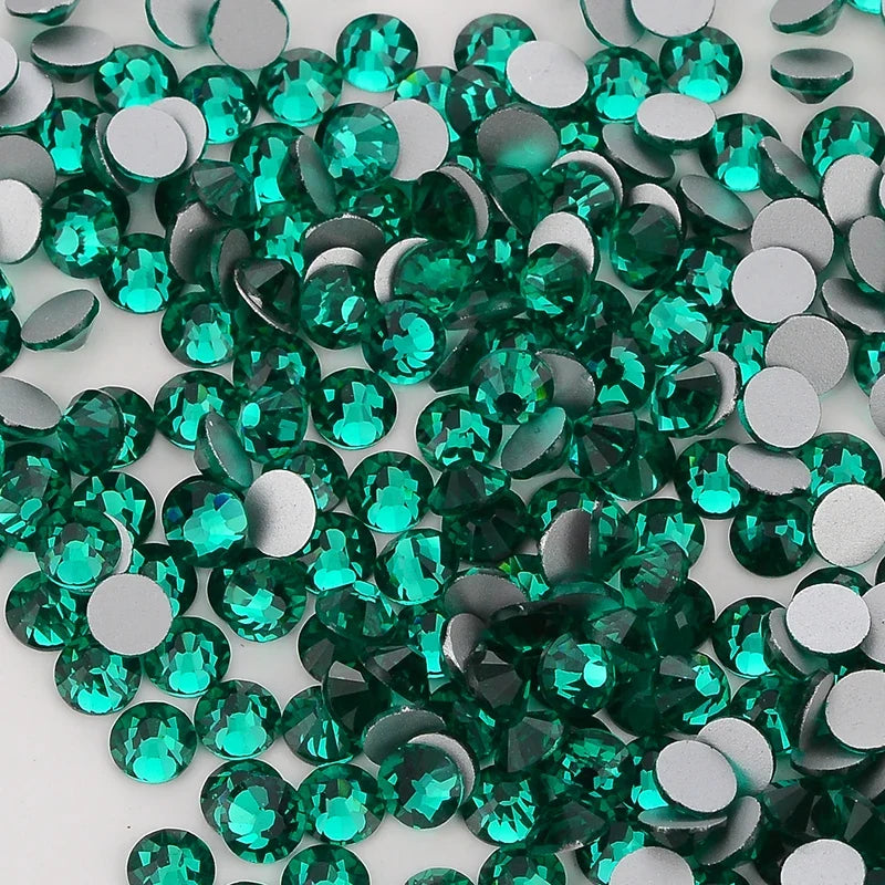 SS3-SS60 Blue Series Non-Hotfix High Quality Glass Flatback Rhinestones