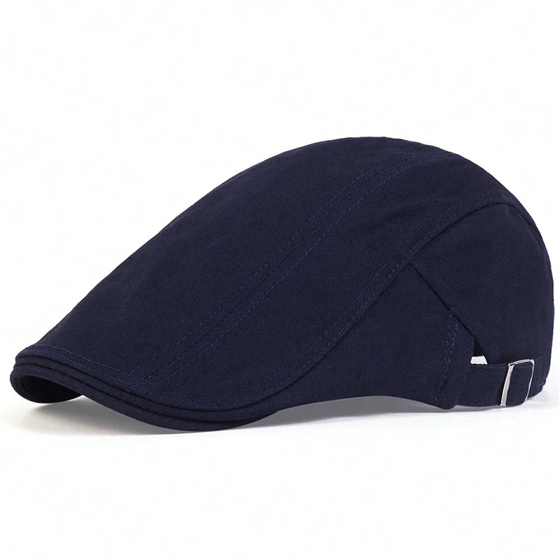 British Newsboy Flat Cap for Casual Vintage Outdoor Style
